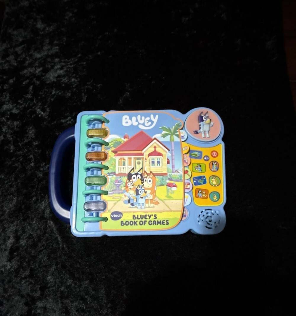 Bluey's Book of Games VTech Like new